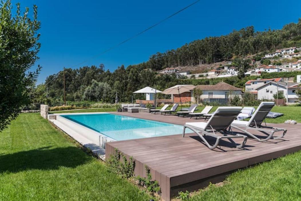 Casa Pelourinho De Louredo With Pool Hotel Paredes  Eksteriør billede